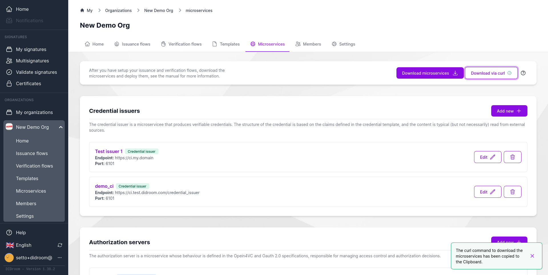 Download Microservice
